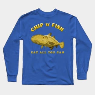 Chip 'n' Fish - Eat All You Can Long Sleeve T-Shirt